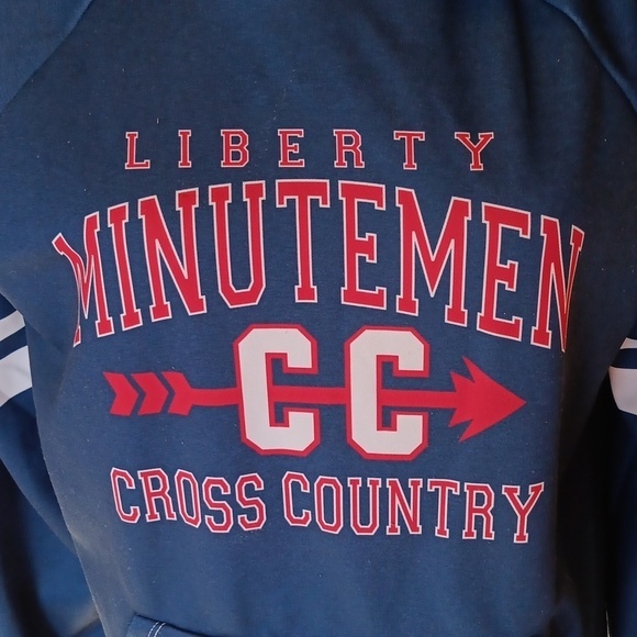 Liberty University Minutemen Cross County medium hoodie - Picture 2 of 3